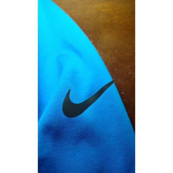 NIKE SPORTSWEAR FLEECE AEROLOFT GOLF BOMBER JACKET BLUE SIZE LARGE - Picture 5 of 8